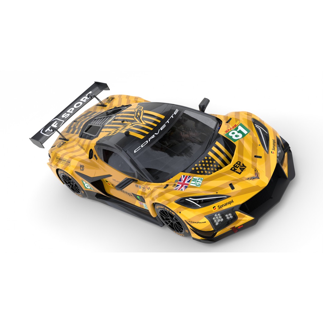 Corvette Z06 GT3 R LMGT3 2025 3D Model – High-Quality Racing Asset, FBX, Blender - View 16