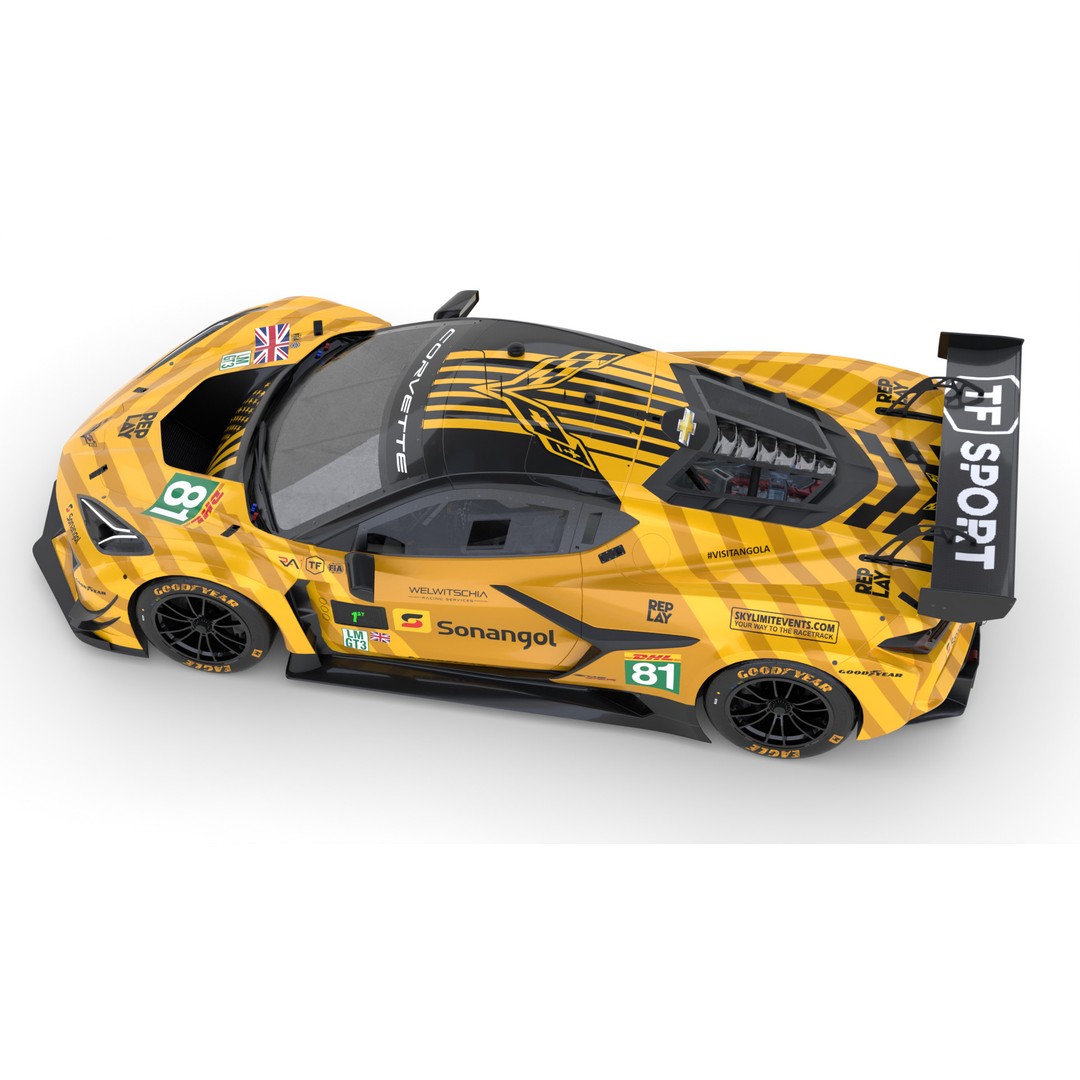 Corvette Z06 GT3 R LMGT3 2025 3D Model – High-Quality Racing Asset, FBX, Blender - View 21