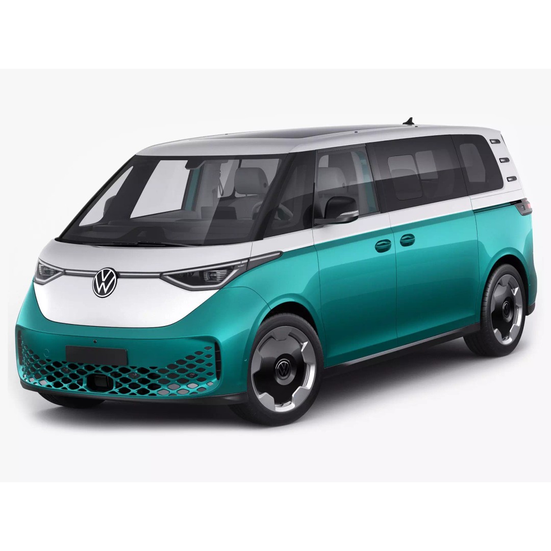 Volkswagen IDBUZZ LWB 3D Model – Detailed Van with Openable Doors, FBX, OBJ - View 2