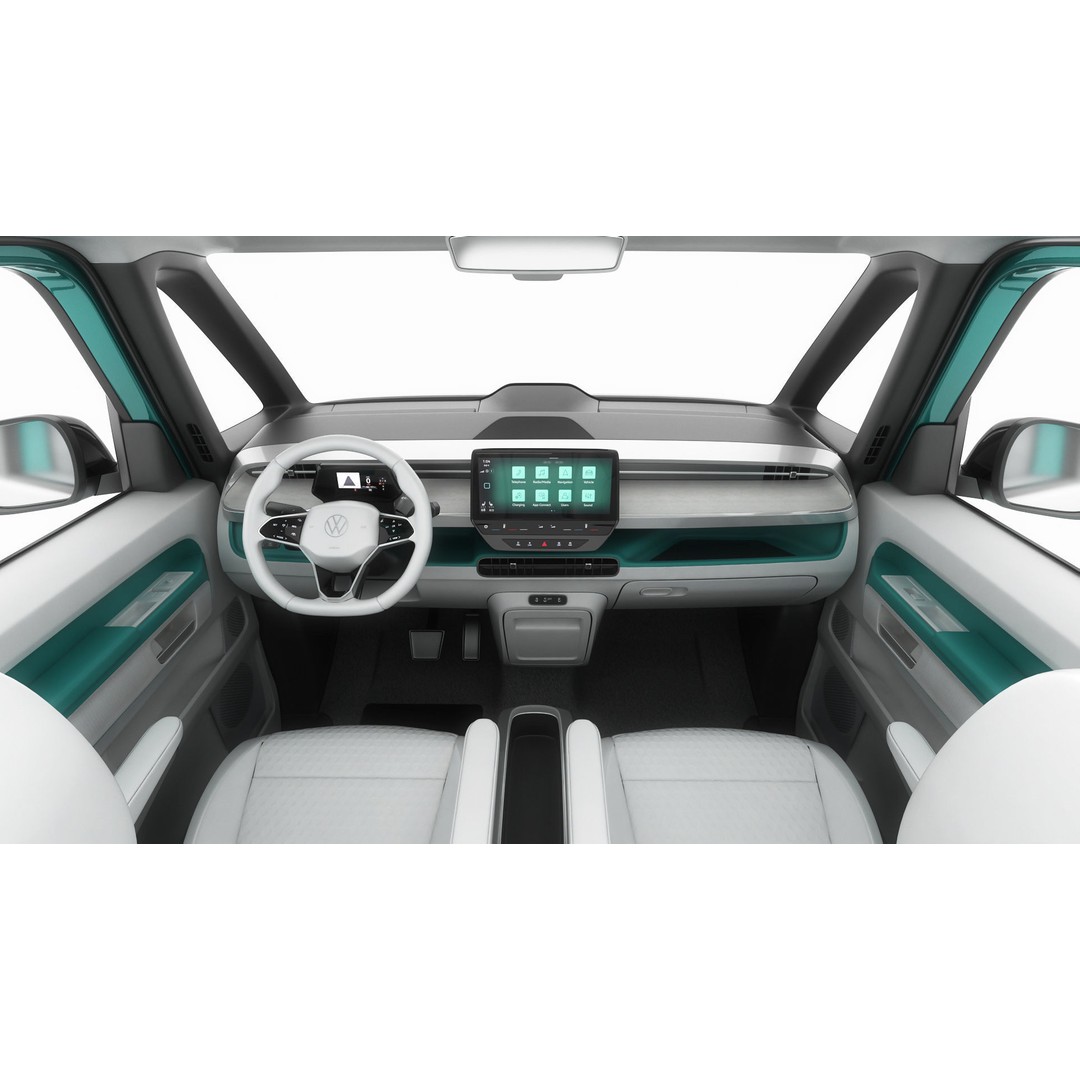 Volkswagen IDBUZZ LWB 3D Model – Detailed Van with Openable Doors, FBX, OBJ - View 24