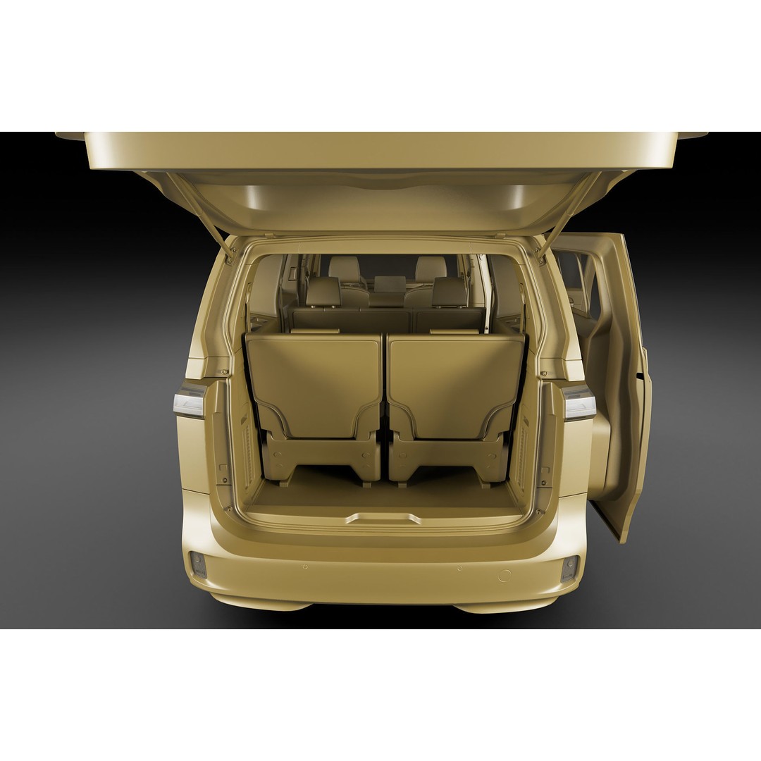Volkswagen IDBUZZ LWB 3D Model – Detailed Van with Openable Doors, FBX, OBJ - View 37
