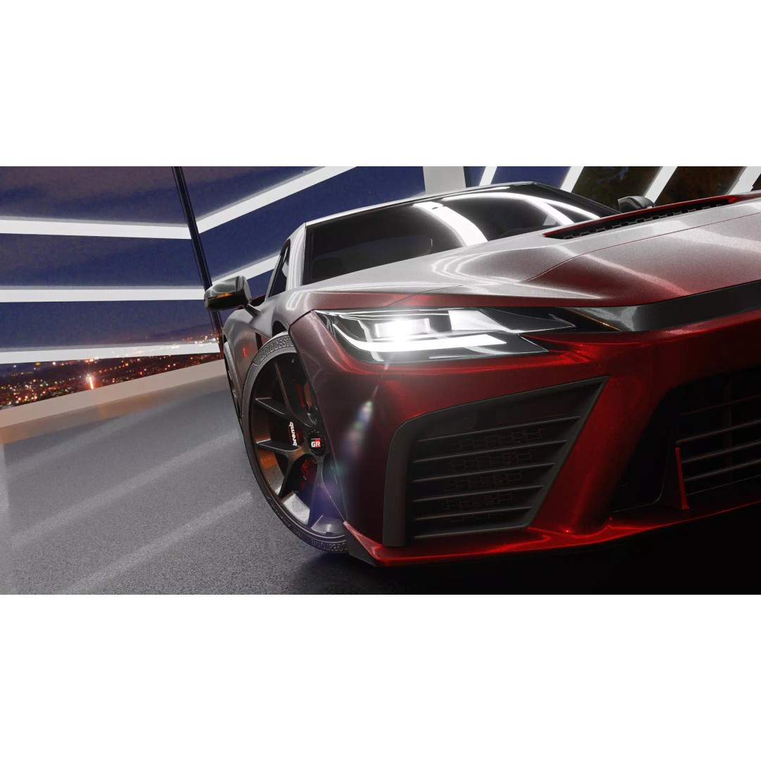 Toyota GR GT 2026 3D Model – Rigged Racing Car, Blender, Game-Ready - View 12