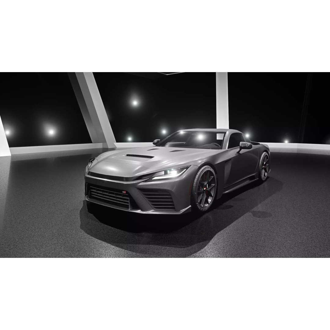 Toyota GR GT 2026 3D Model – Rigged Racing Car, Blender, Game-Ready - View 17