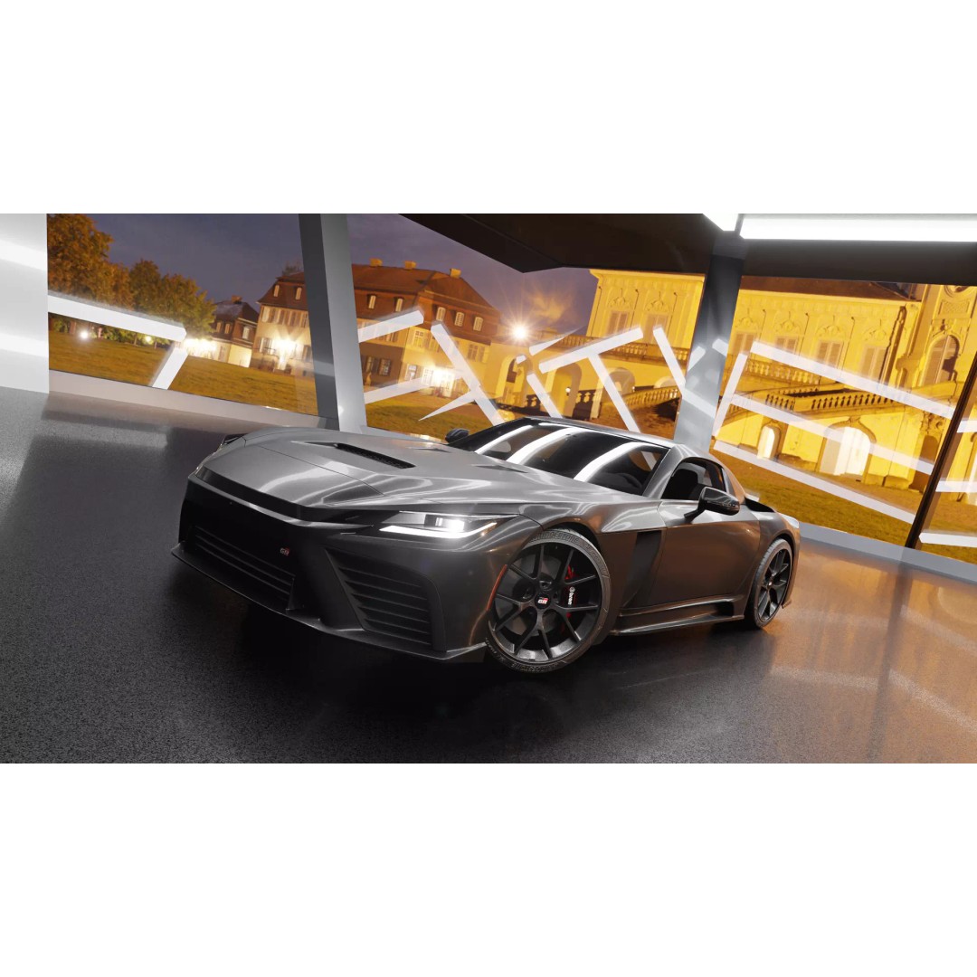 Toyota GR GT 2026 3D Model – Rigged Racing Car, Blender, Game-Ready - View 18