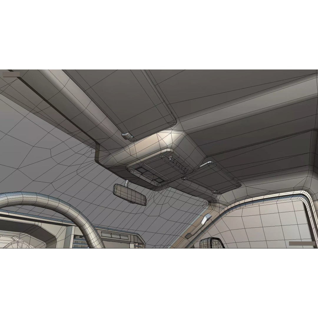 2024 F-600 Truck Chassis 3D Model – High Poly Game Asset, Blender - View 25