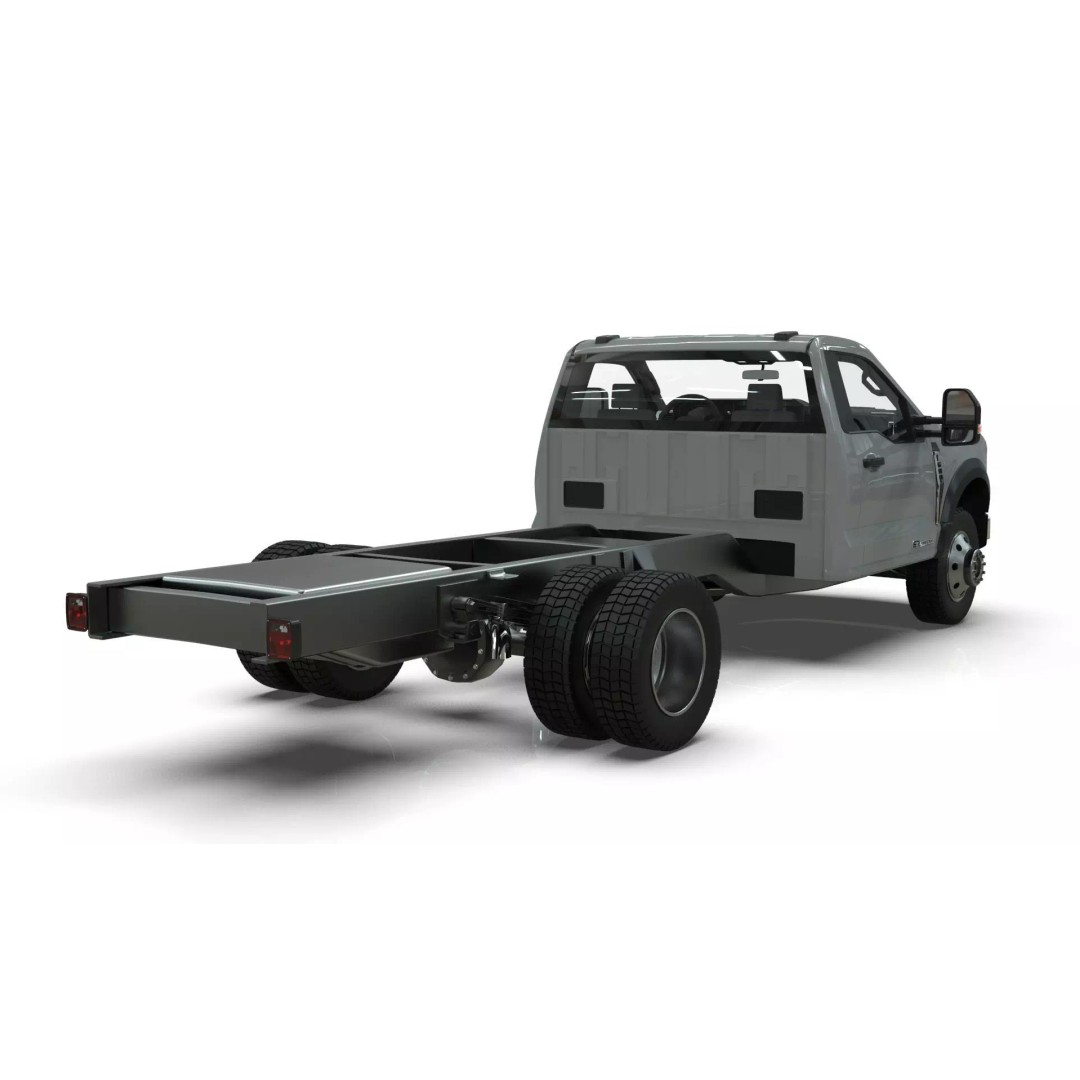 2024 F-600 Truck Chassis 3D Model – High Poly Game Asset, Blender - View 5