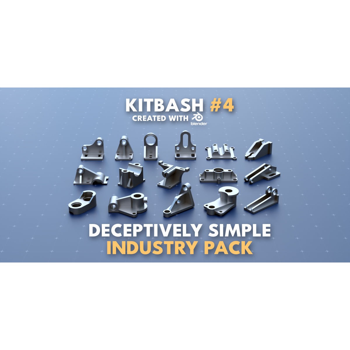 Factory Greeble Kitbash Master Bundle - Game-Ready 3D Model - View 12