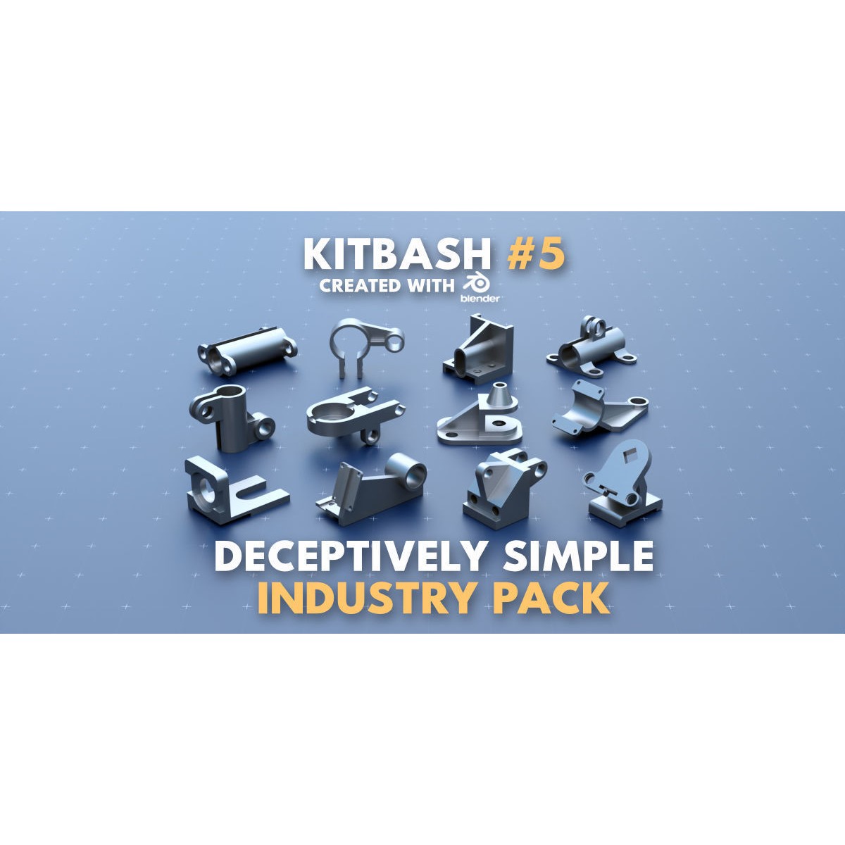 Factory Greeble Kitbash Master Bundle - Game-Ready 3D Model - View 13