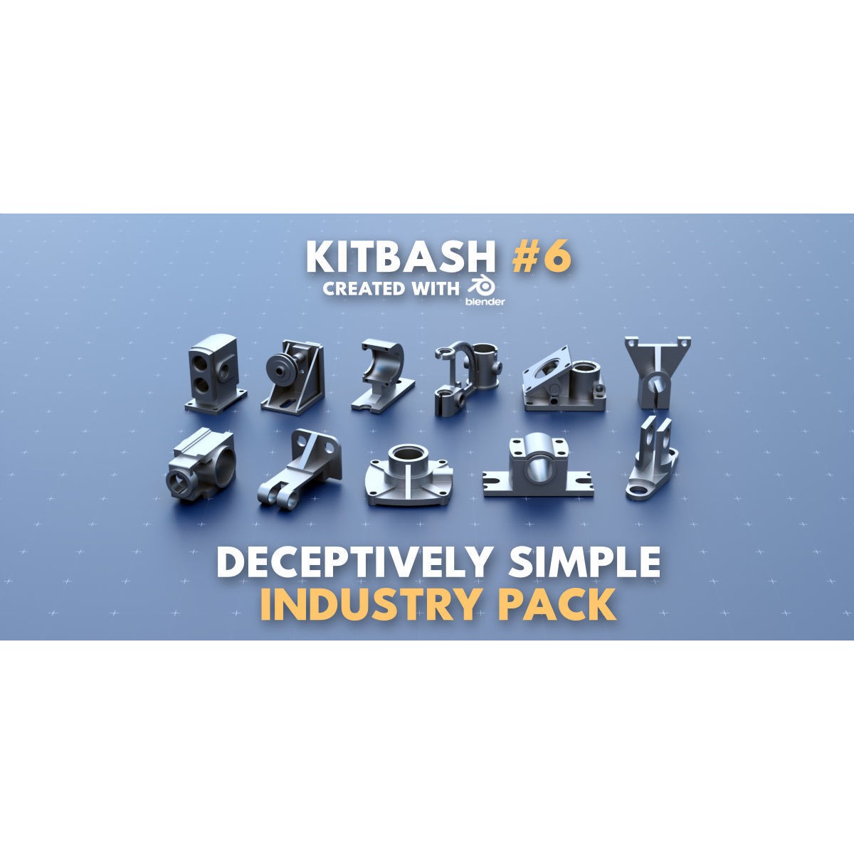Factory Greeble Kitbash Master Bundle - Game-Ready 3D Model - View 14