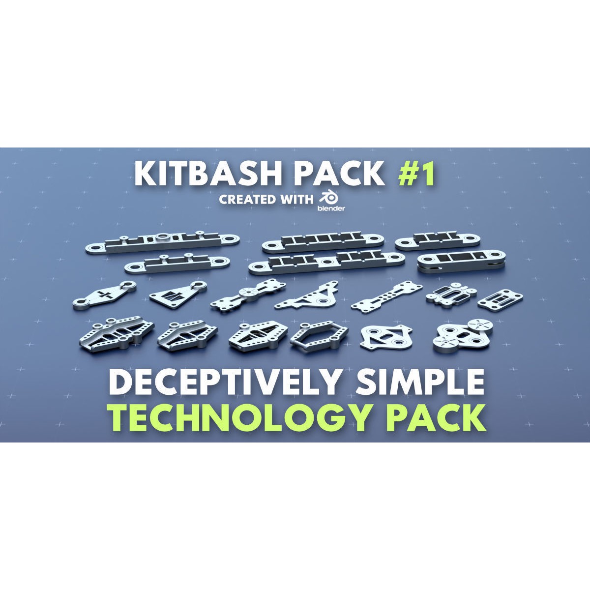 Factory Greeble Kitbash Master Bundle - Game-Ready 3D Model - View 15