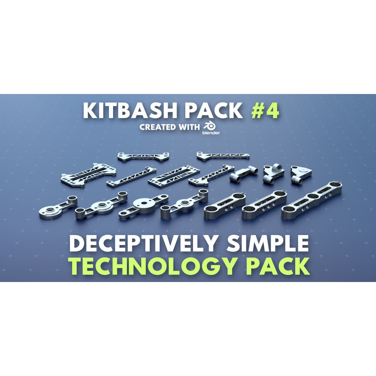 Factory Greeble Kitbash Master Bundle - Game-Ready 3D Model - View 18