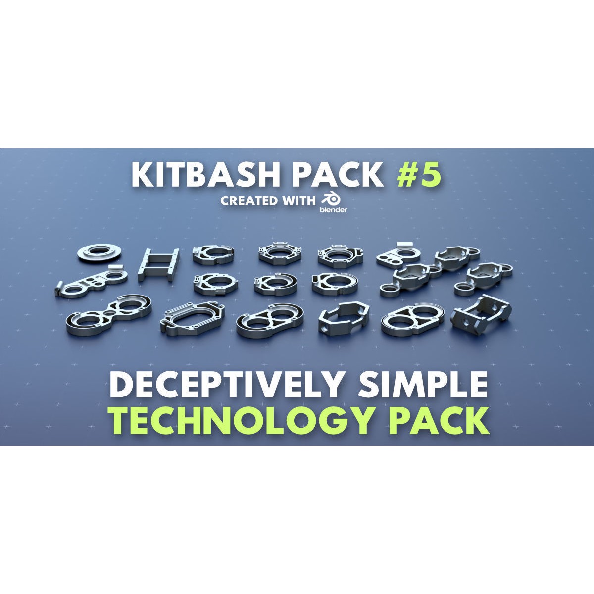 Factory Greeble Kitbash Master Bundle - Game-Ready 3D Model - View 19