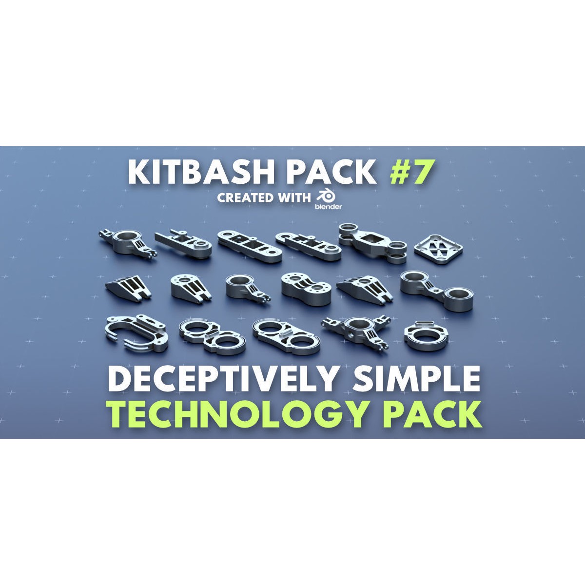 Factory Greeble Kitbash Master Bundle - Game-Ready 3D Model - View 21