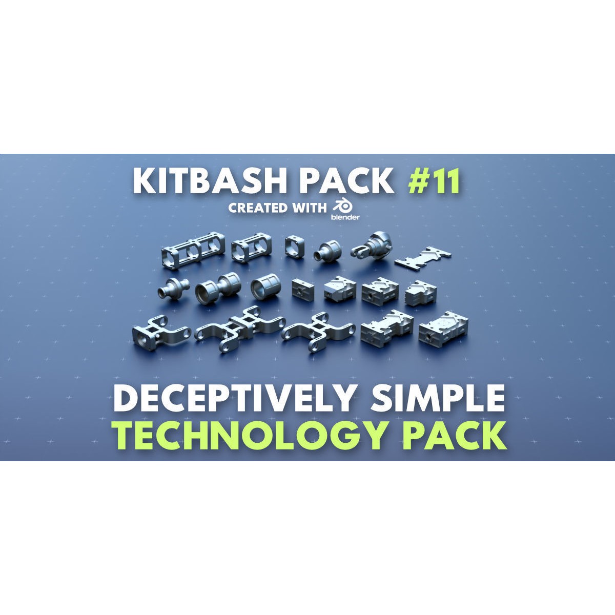 Factory Greeble Kitbash Master Bundle - Game-Ready 3D Model - View 25