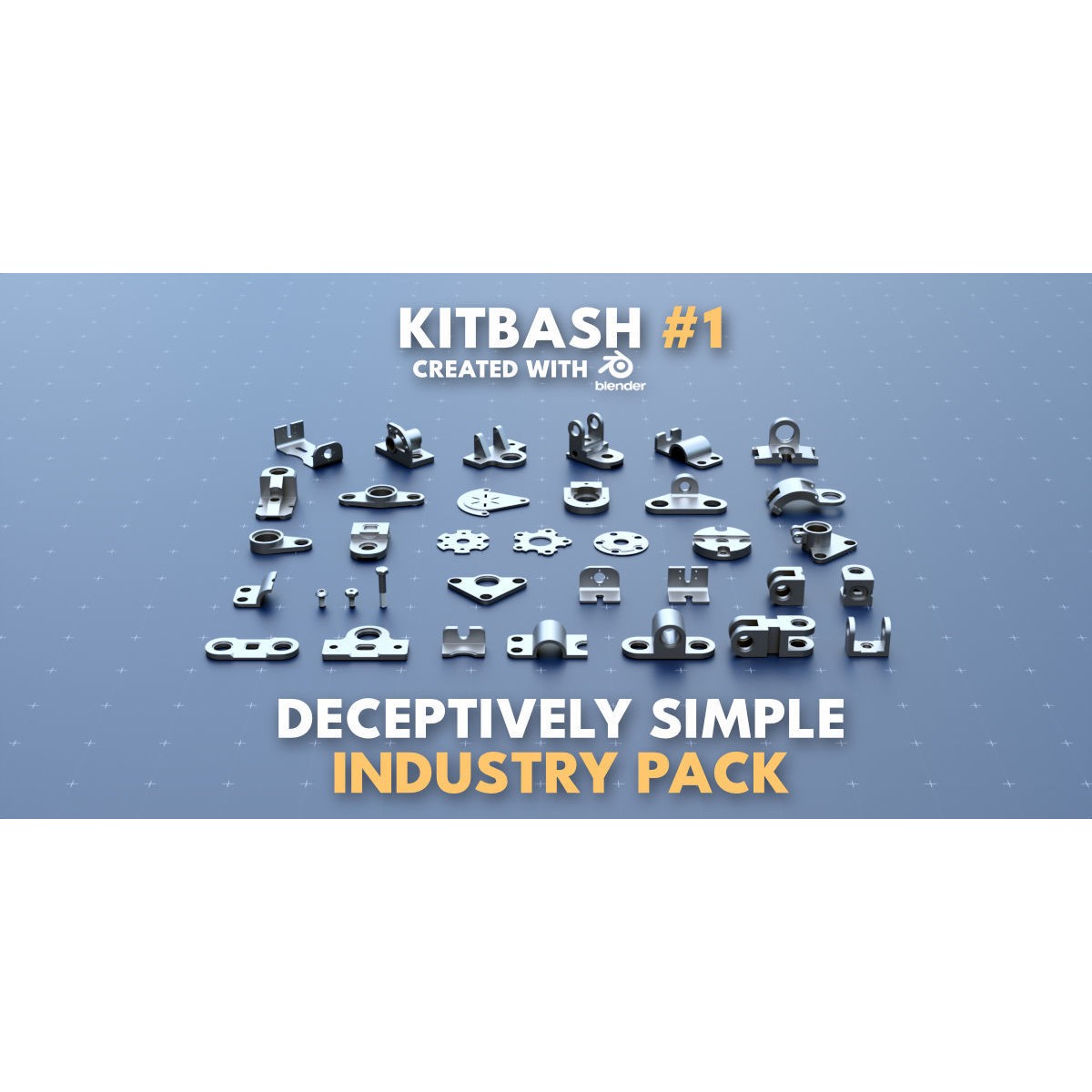 Factory Greeble Kitbash Master Bundle - Game-Ready 3D Model - View 9