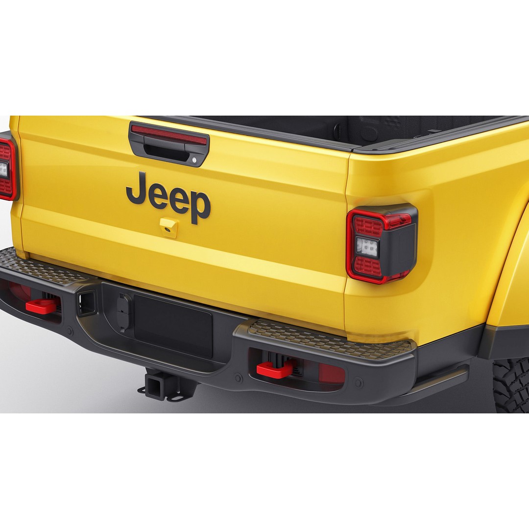 Jeep Gladiator 2024 3D Model – High Poly Game Asset, FBX, OBJ, Blender - View 10