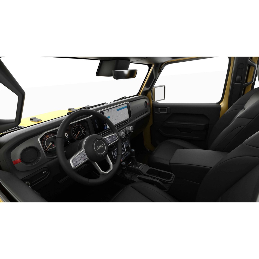 Jeep Gladiator 2024 3D Model – High Poly Game Asset, FBX, OBJ, Blender - View 23