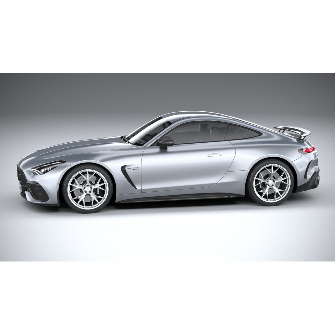 Mercedes-Benz AMG GT63 PRO 2025 3D Model – High Poly Vehicle, FBX, OBJ, 3ds Max - View 10