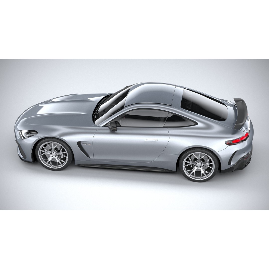 Mercedes-Benz AMG GT63 PRO 2025 3D Model – High Poly Vehicle, FBX, OBJ, 3ds Max - View 11