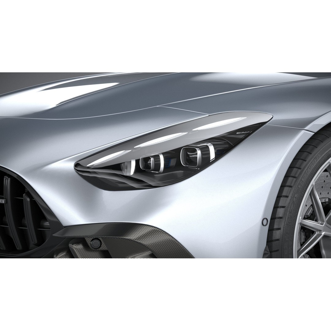 Mercedes-Benz AMG GT63 PRO 2025 3D Model – High Poly Vehicle, FBX, OBJ, 3ds Max - View 16