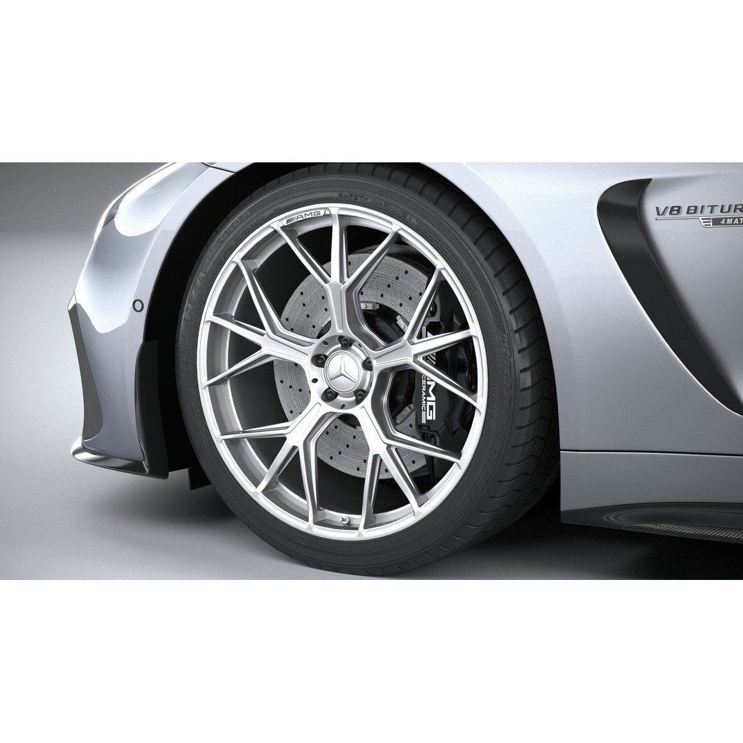 Mercedes-Benz AMG GT63 PRO 2025 3D Model – High Poly Vehicle, FBX, OBJ, 3ds Max - View 18