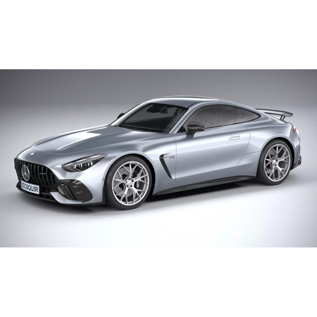 Mercedes-Benz AMG GT63 PRO 2025 3D Model – High Poly Vehicle, FBX, OBJ, 3ds Max - View 2