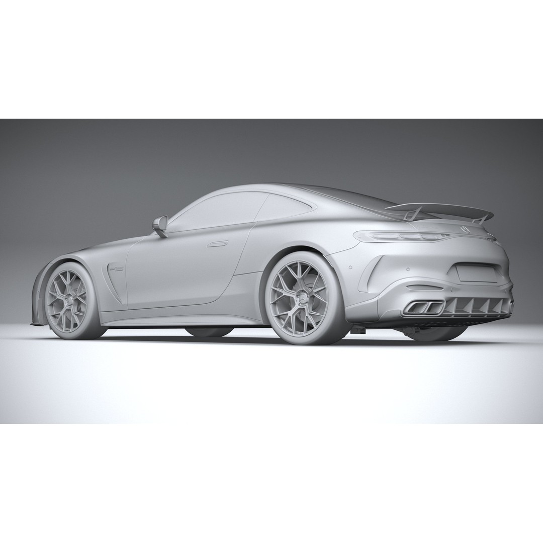 Mercedes-Benz AMG GT63 PRO 2025 3D Model – High Poly Vehicle, FBX, OBJ, 3ds Max - View 23