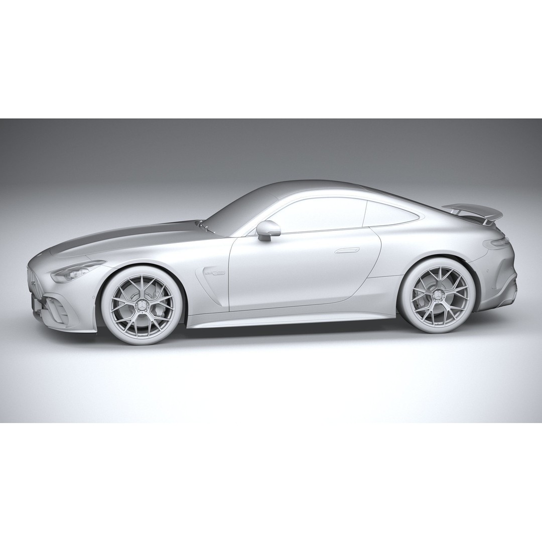 Mercedes-Benz AMG GT63 PRO 2025 3D Model – High Poly Vehicle, FBX, OBJ, 3ds Max - View 24
