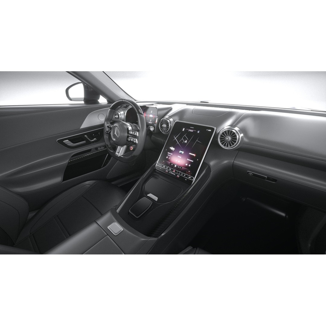 Mercedes-Benz AMG GT63 PRO 2025 3D Model – High Poly Vehicle, FBX, OBJ, 3ds Max - View 28