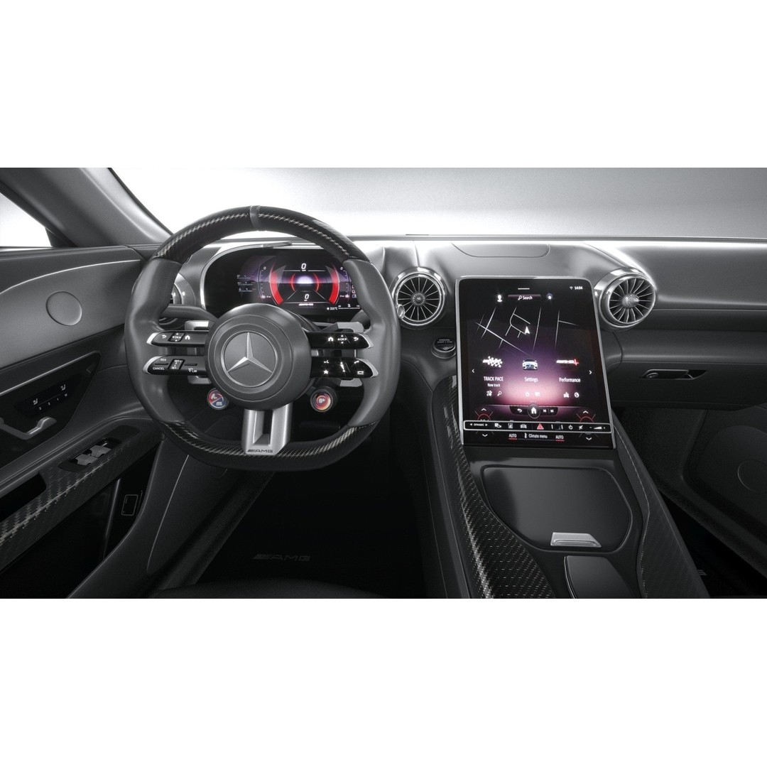 Mercedes-Benz AMG GT63 PRO 2025 3D Model – High Poly Vehicle, FBX, OBJ, 3ds Max - View 29