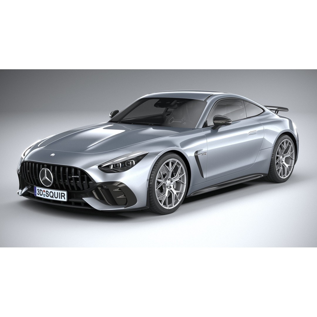 Mercedes-Benz AMG GT63 PRO 2025 3D Model – High Poly Vehicle, FBX, OBJ, 3ds Max - View 3