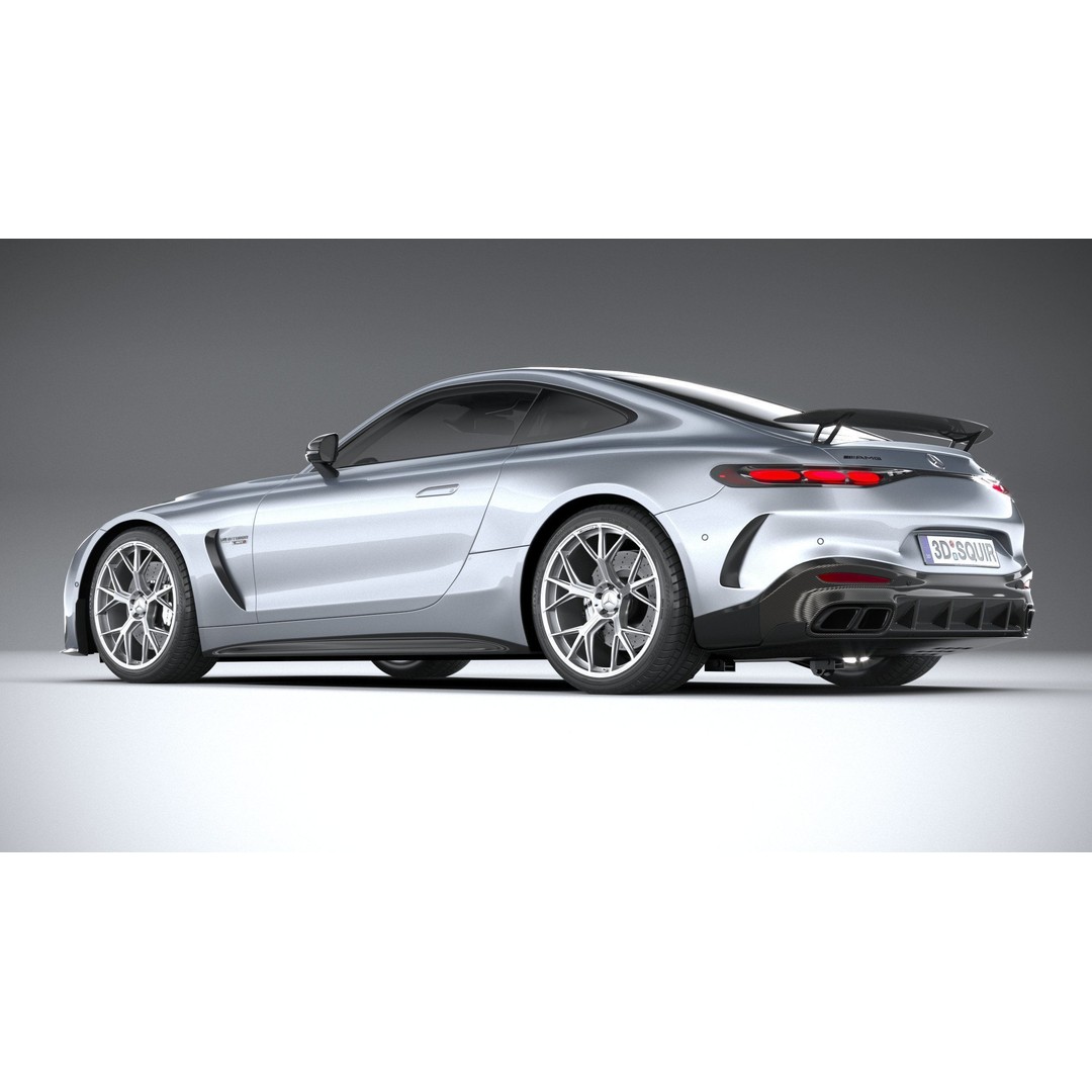 Mercedes-Benz AMG GT63 PRO 2025 3D Model – High Poly Vehicle, FBX, OBJ, 3ds Max - View 7