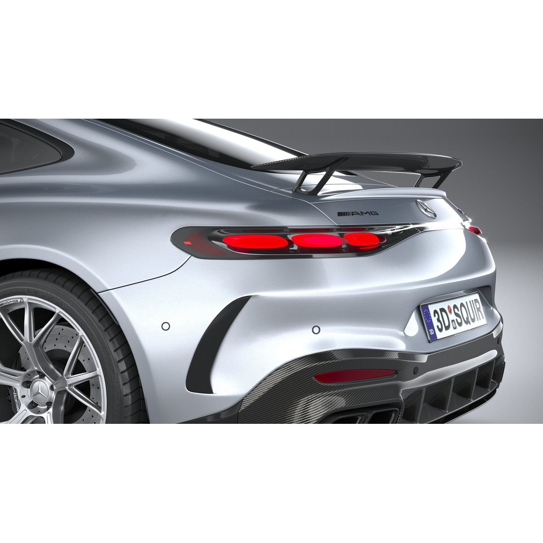 Mercedes-Benz AMG GT63 PRO 2025 3D Model – High Poly Vehicle, FBX, OBJ, 3ds Max - View 8