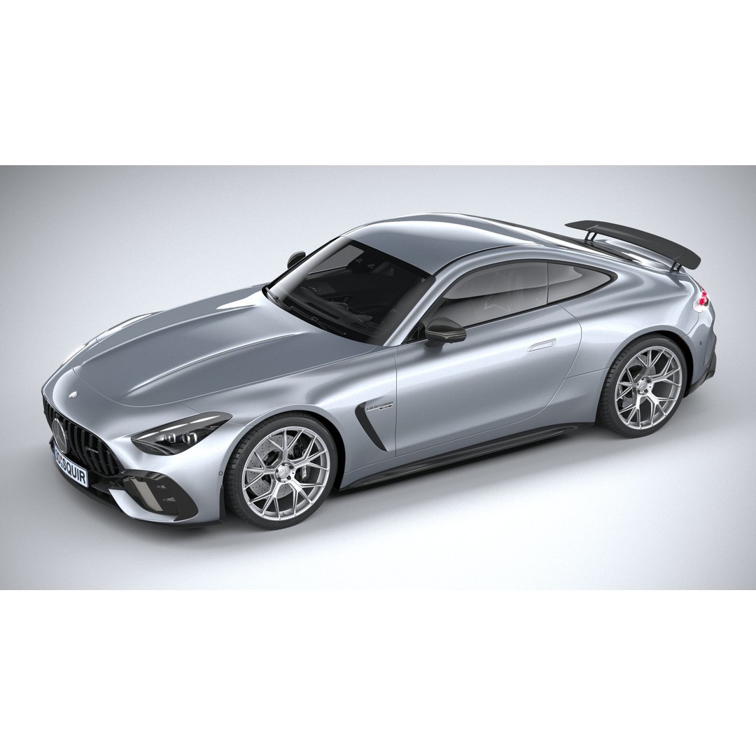 Mercedes-Benz AMG GT63 PRO 2025 3D Model – High Poly Vehicle, FBX, OBJ, 3ds Max - View 9