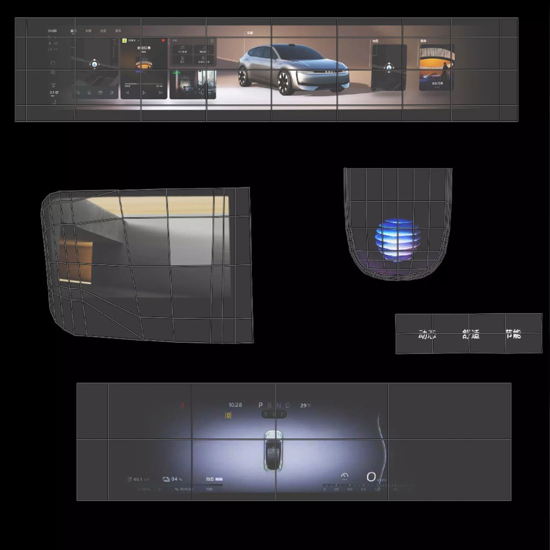 2026 Audi E5 Sportback Pioneer 3D Model – High Poly Game Asset, FBX, Blender