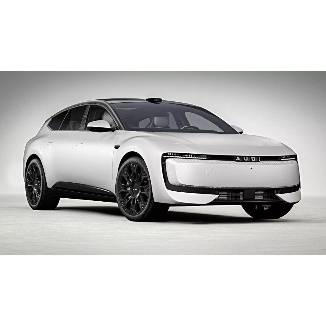 2026 Audi E5 Sportback Pioneer 3D Model – High Poly Game Asset, FBX, Blender - View 10