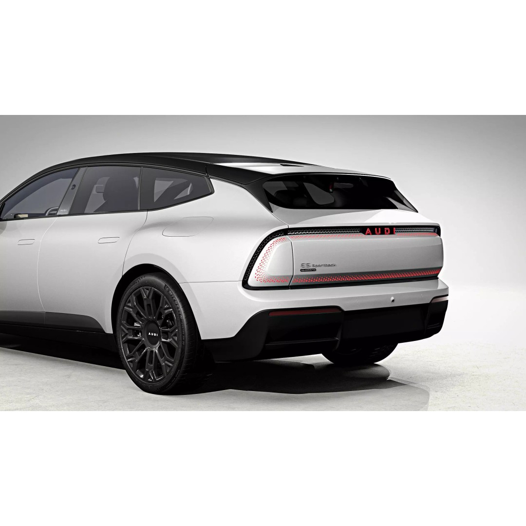 2026 Audi E5 Sportback Pioneer 3D Model – High Poly Game Asset, FBX, Blender - View 9