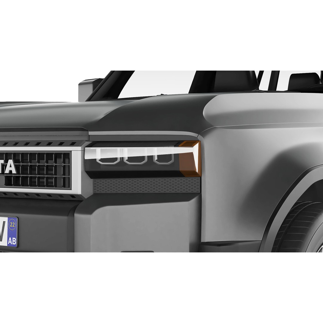 Toyota Land Cruiser 250 Prado 2024 3D Model – Detailed SUV Asset, FBX/OBJ - View 5