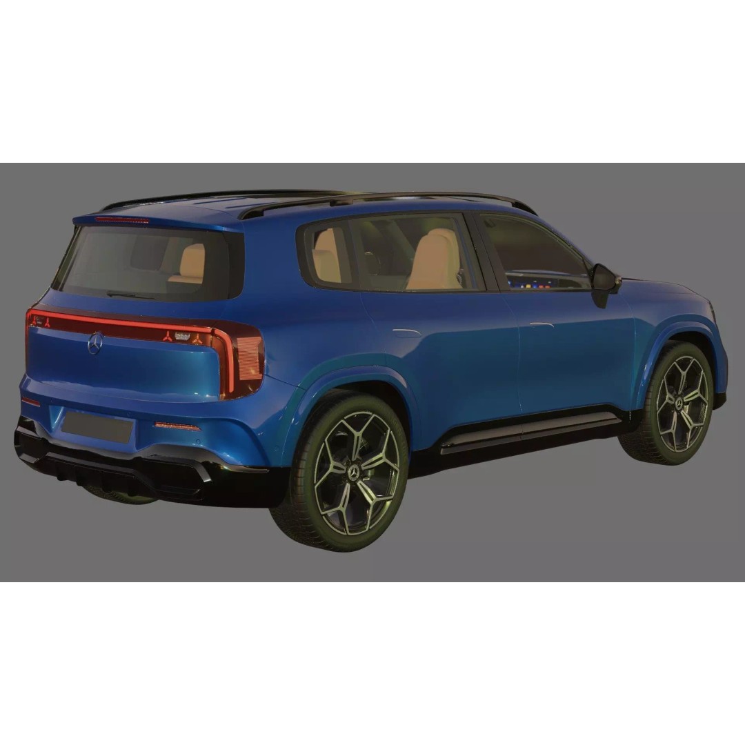 Mercedes-Benz GLB 2027 AMG-Line 3D Model – High Poly SUV with Interior - View 23