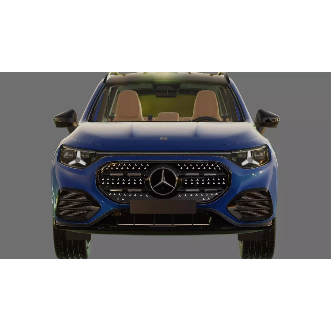 Mercedes-Benz GLB 2027 AMG-Line 3D Model – High Poly SUV with Interior - View 25