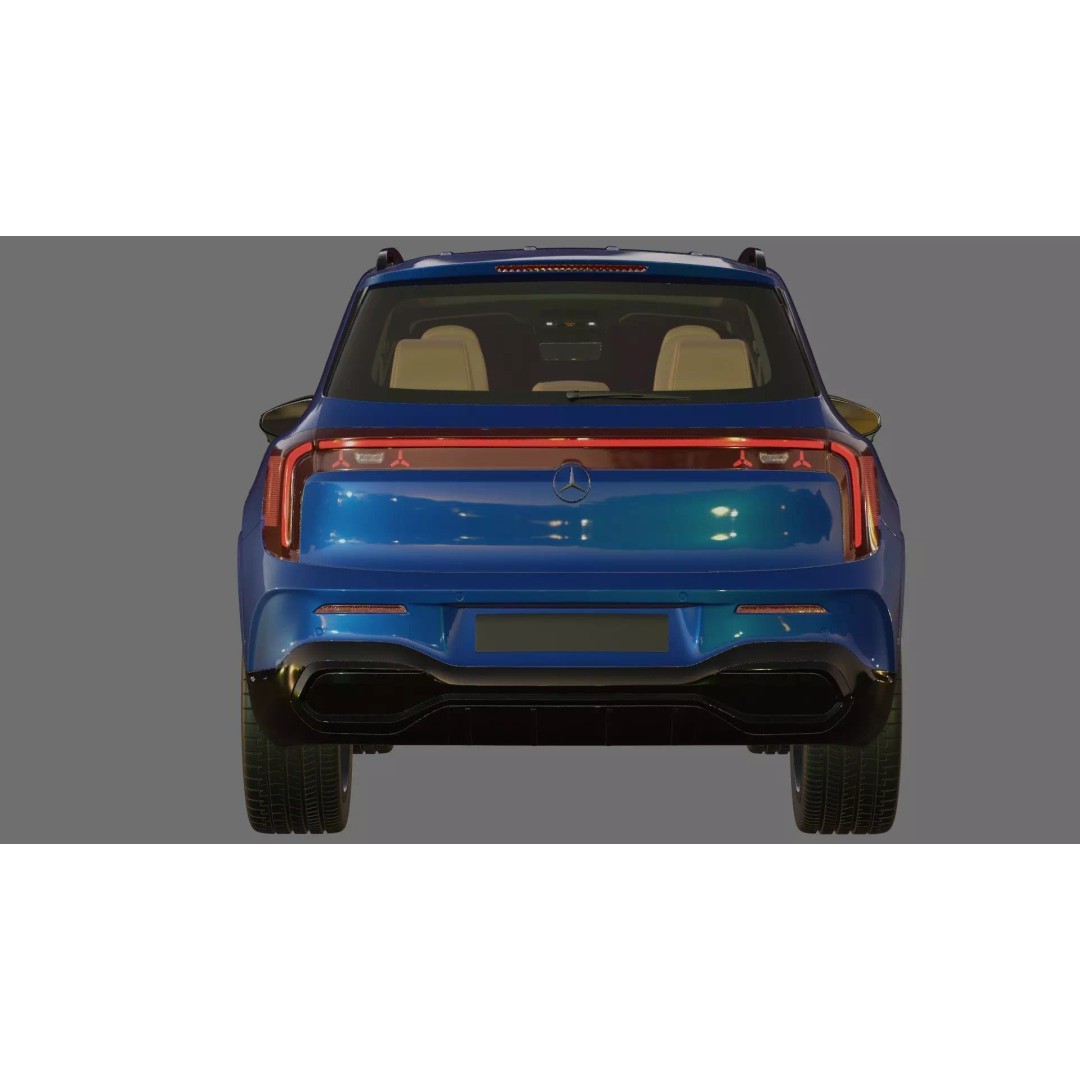 Mercedes-Benz GLB 2027 AMG-Line 3D Model – High Poly SUV with Interior - View 26