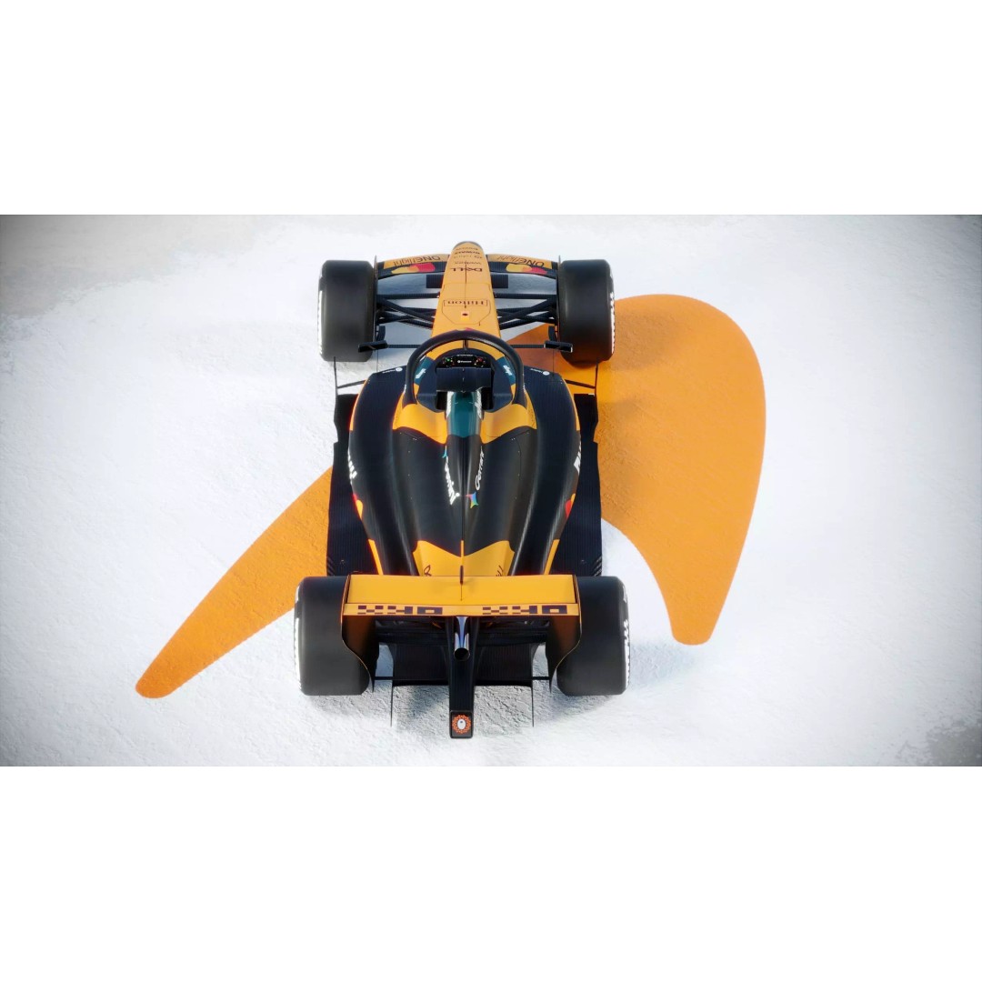 F1 McLaren MCL40 3D Model – PBR Racing Car with Textures, FBX, Blender - View 14