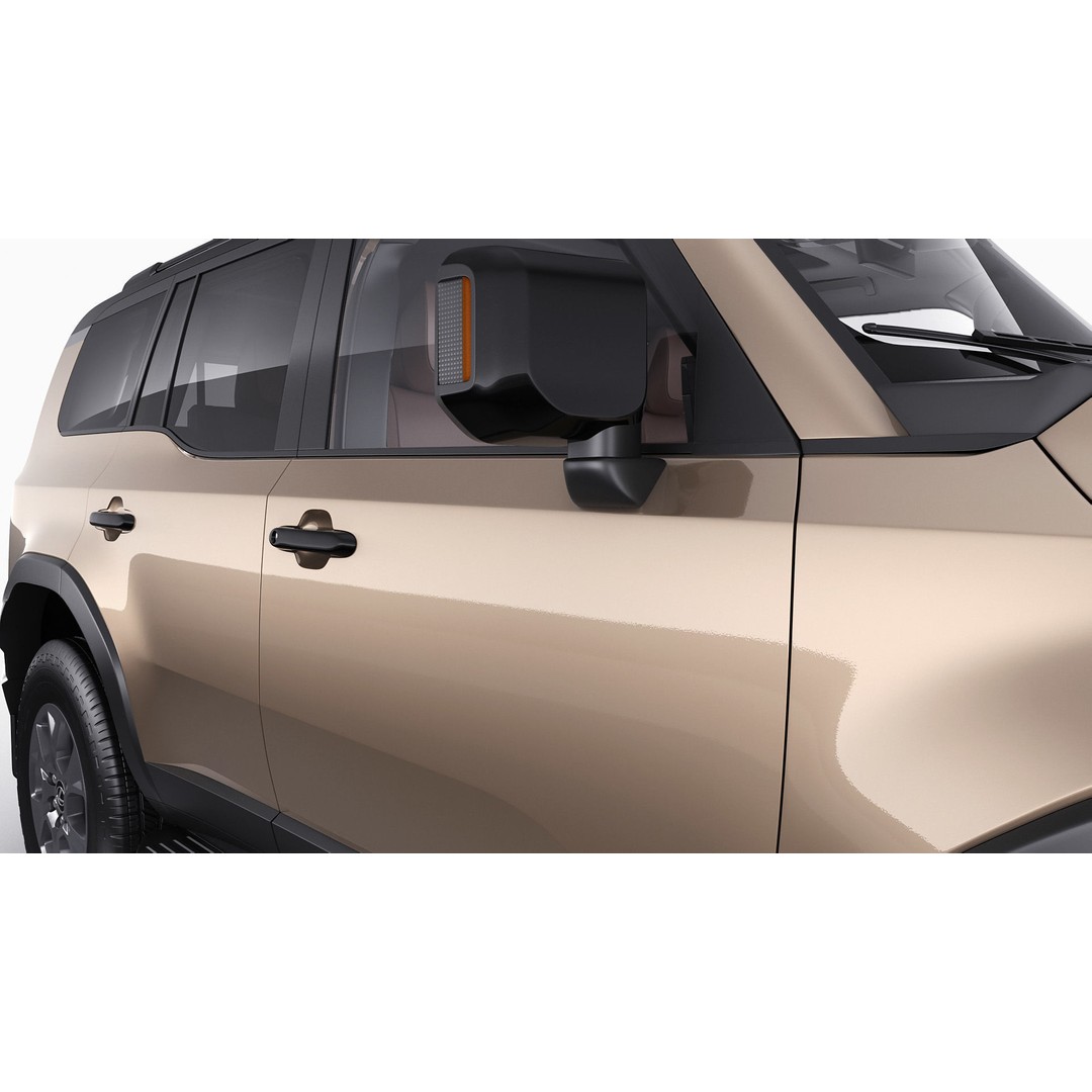 Lexus GX 2024 3D Model – High Poly SUV with Detailed Interior, FBX, OBJ, Blender - View 18