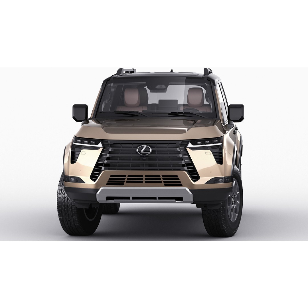 Lexus GX 2024 3D Model – High Poly SUV with Detailed Interior, FBX, OBJ, Blender - View 19