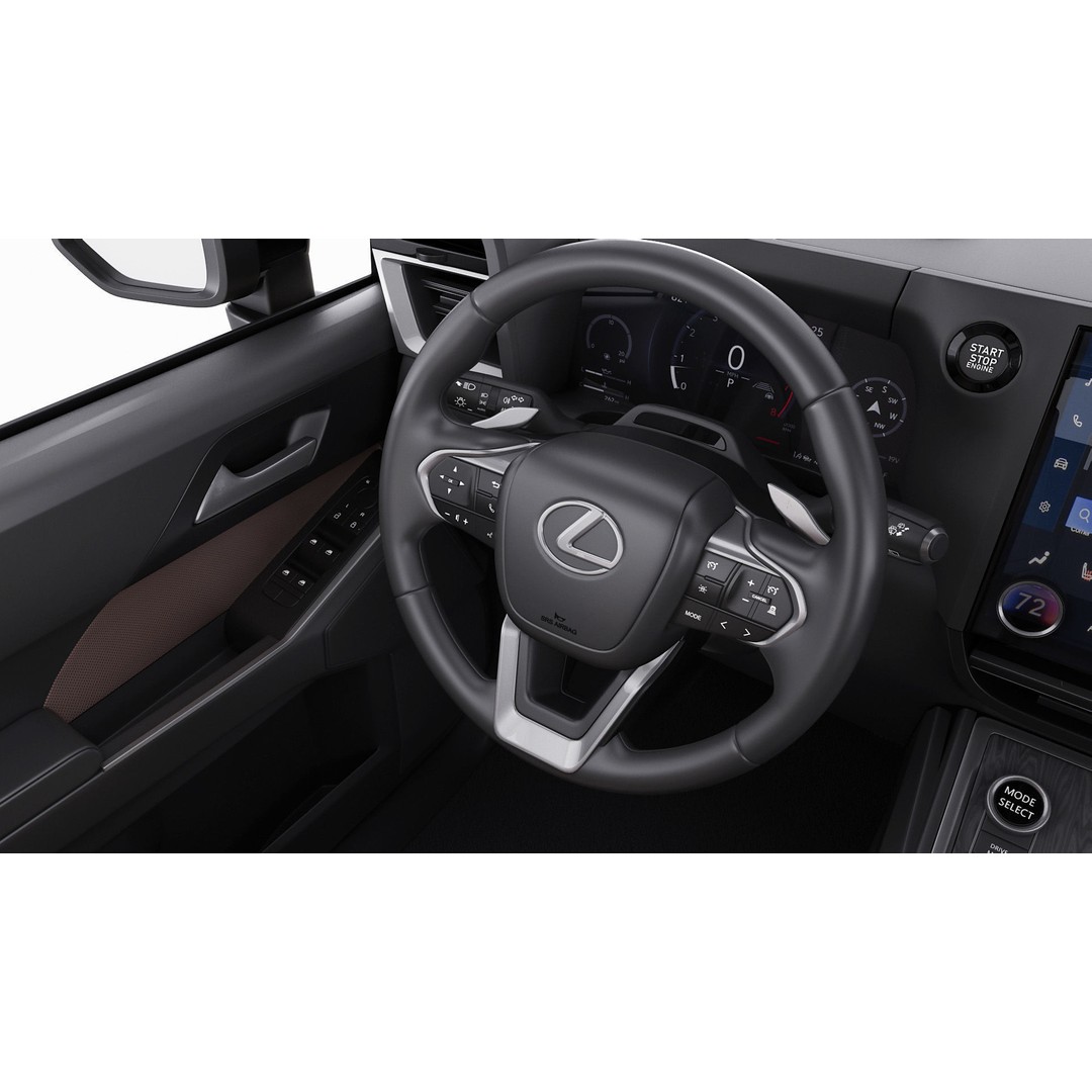 Lexus GX 2024 3D Model – High Poly SUV with Detailed Interior, FBX, OBJ, Blender - View 27