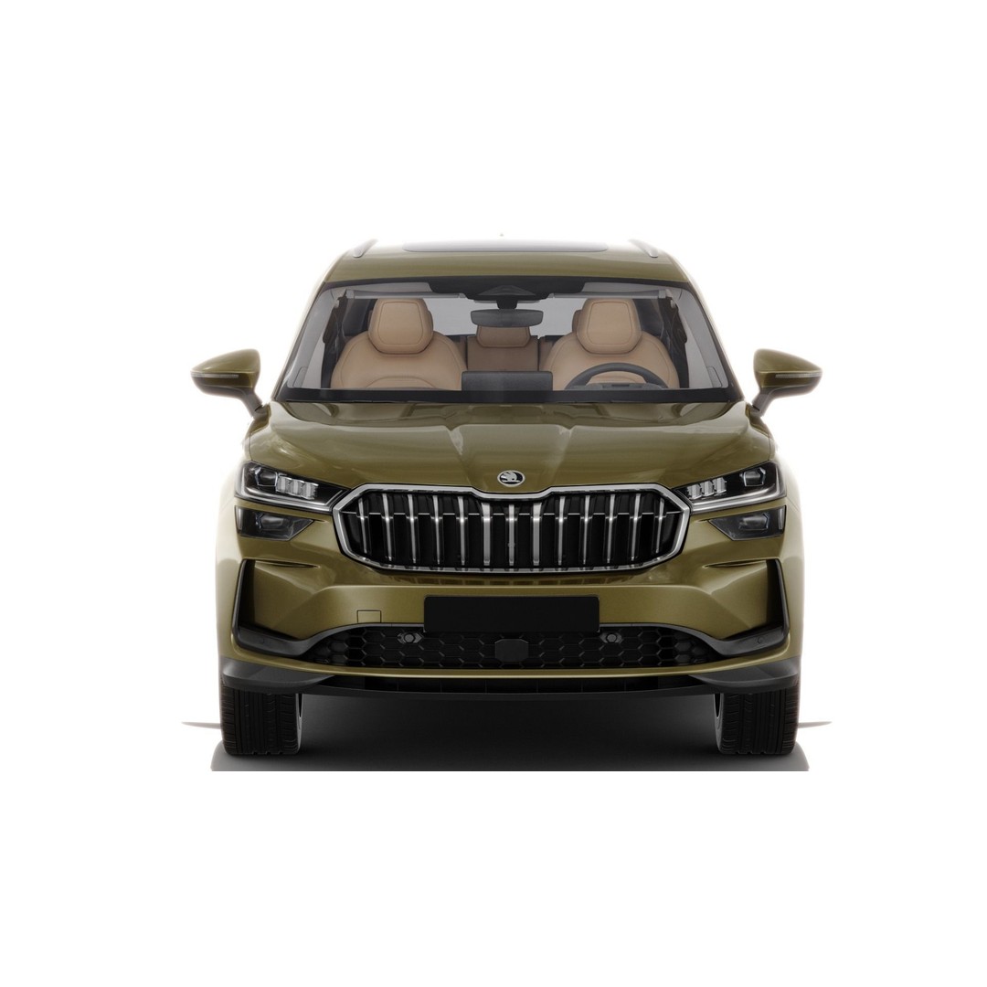 Skoda Kodiaq 2024 3D Model – Detailed SUV with Interior, FBX, OBJ - View 11