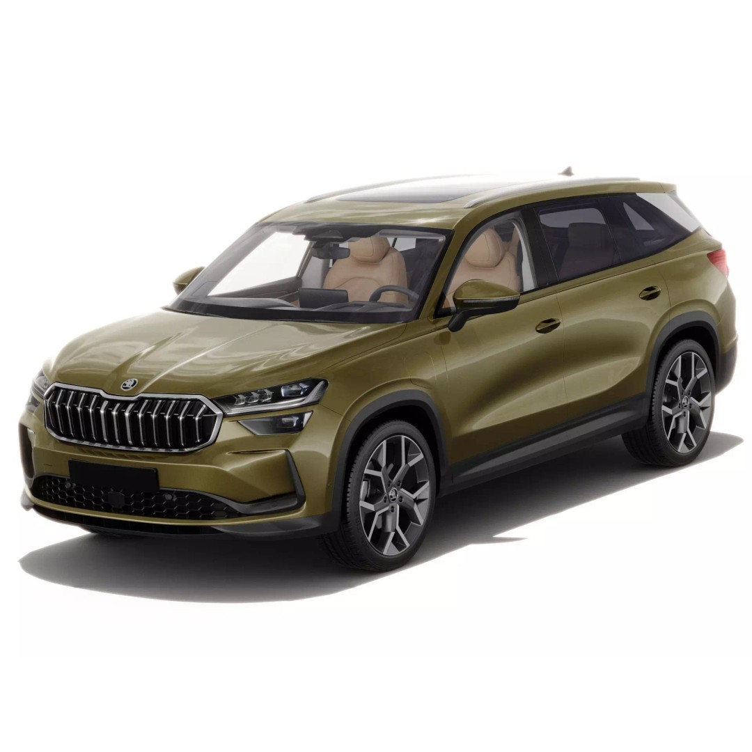 Skoda Kodiaq 2024 3D Model – Detailed SUV with Interior, FBX, OBJ - View 2