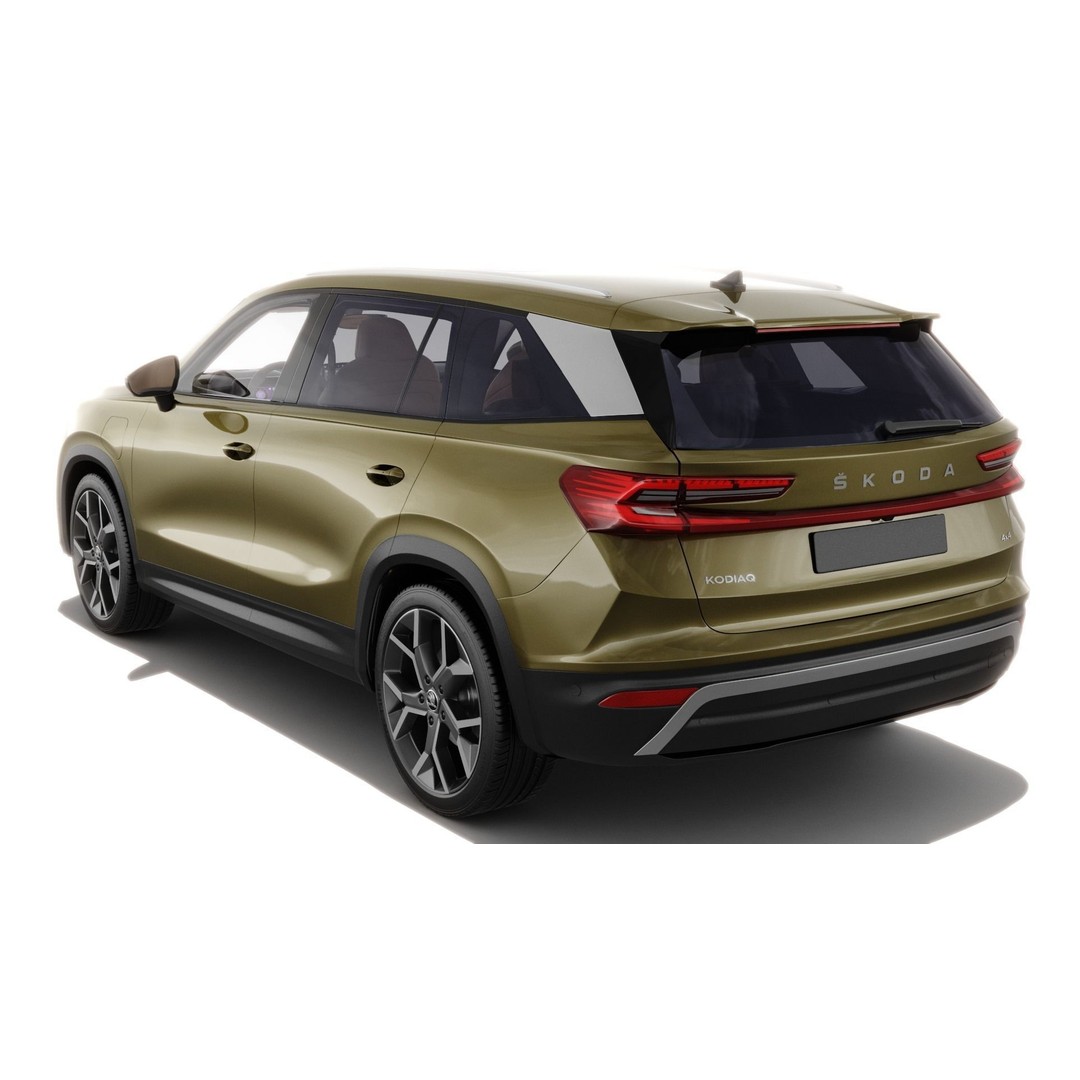 Skoda Kodiaq 2024 3D Model – Detailed SUV with Interior, FBX, OBJ - View 6