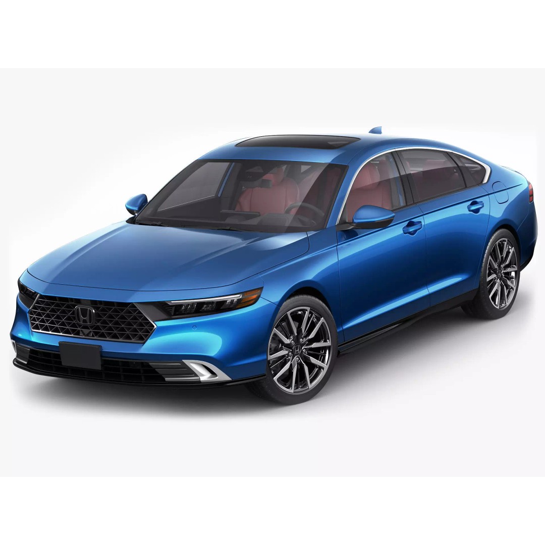 Honda Accord 2023 3D Model – Detailed Sedan with Rigged Interior, FBX, OBJ, Blender - View 2