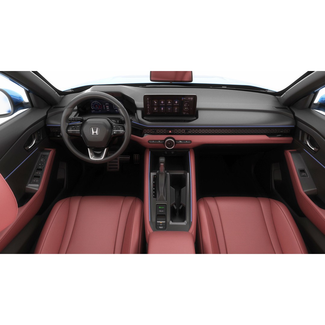 Honda Accord 2023 3D Model – Detailed Sedan with Rigged Interior, FBX, OBJ, Blender - View 24